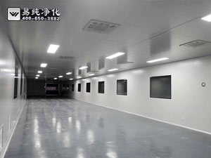 宿遷塑料吹塑成型十萬(wàn)級(jí)凈化車(chē)間完美收工